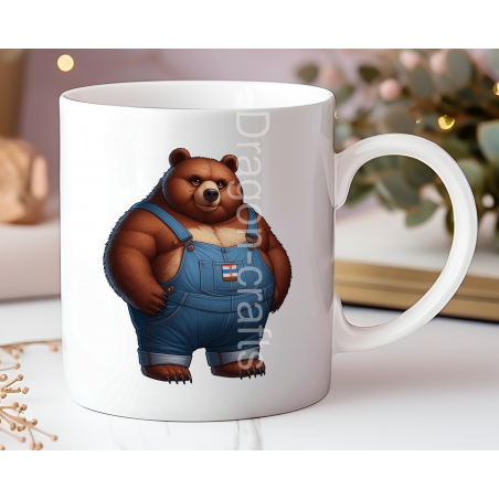 Bear-Dungerees -(8)