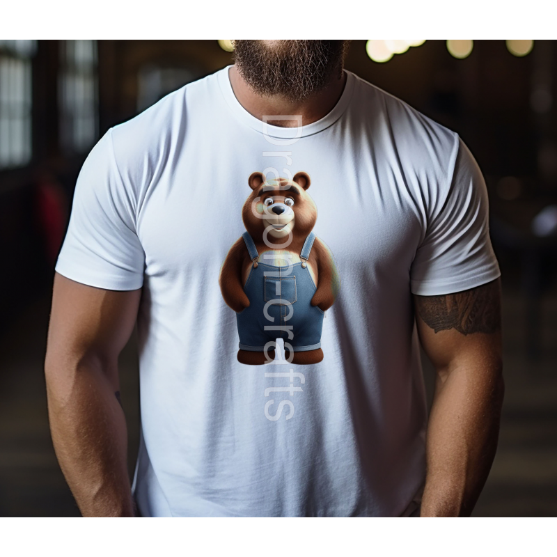 Big and Tall T-Shirt - Dungerees -(1) Big and Tall T-Shirt - Dungerees -(1)