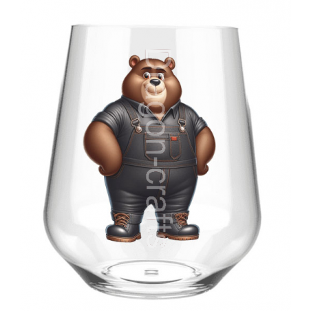 Stemless Wine Glass - Dungerees -(13)