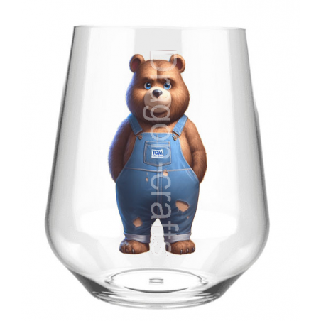 Stemless Wine Glass - Dungerees -(16)
