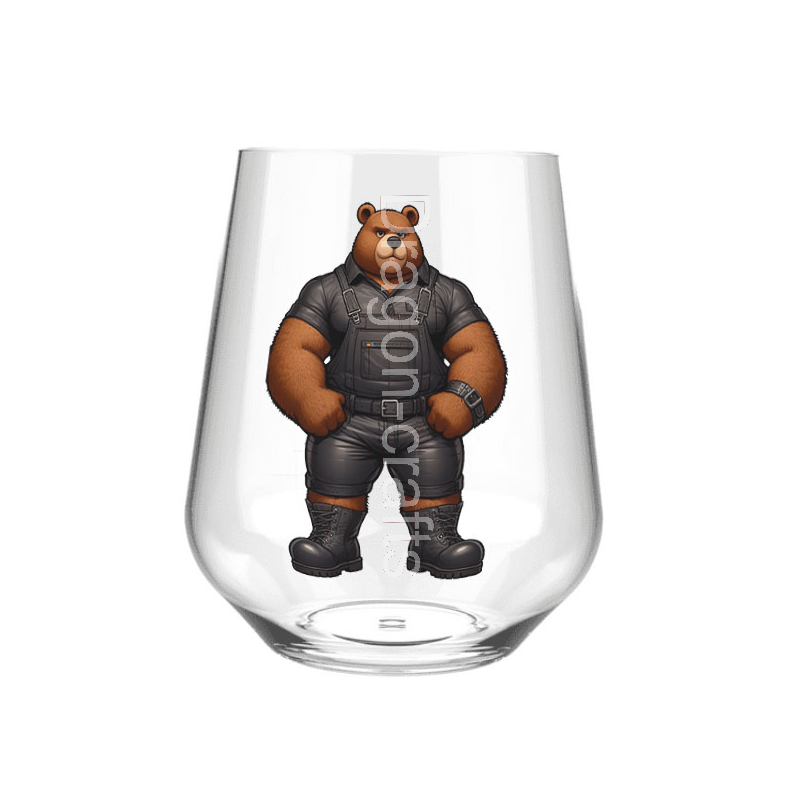 Stemless Wine Glass - Dungerees -(20) Stemless Wine Glass - Dungerees -(20)