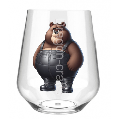 Stemless Wine Glass - Dungerees -(21)