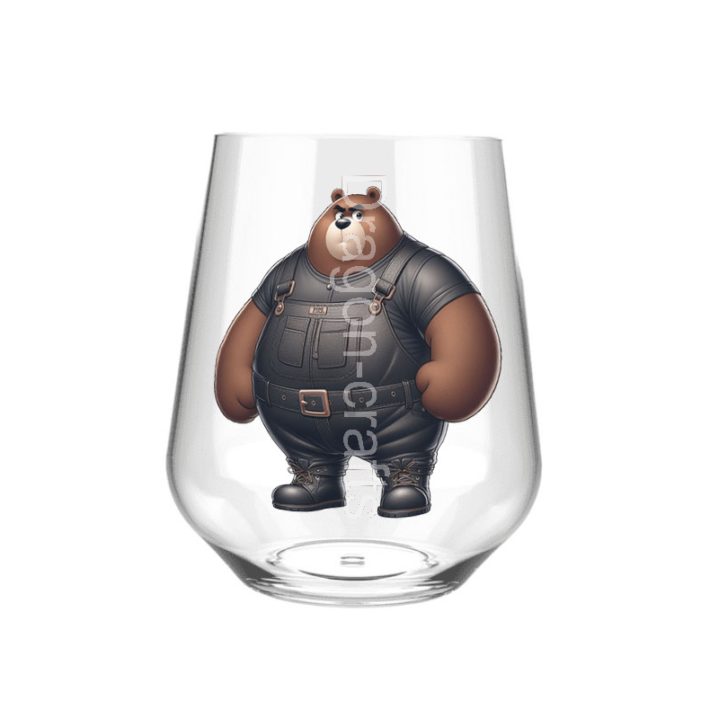 Stemless Wine Glass - Dungerees -(26)