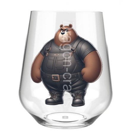 Stemless Wine Glass - Dungerees -(26)