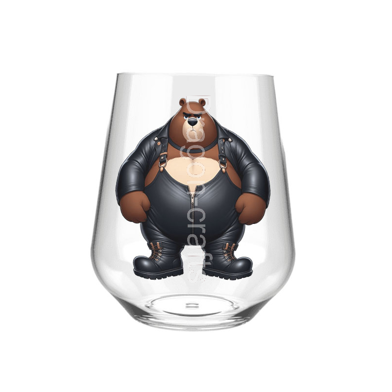 Stemless Wine Glass - Dungerees -(30)
