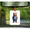 Hanging Air Freshener - Dungerees  -(16)