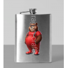 8oz Hip Flask - Dungerees -(10)
