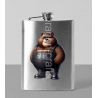 8oz Hip Flask - Dungerees -(14)