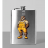 8oz Hip Flask - Dungerees -(18)