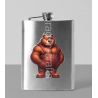 8oz Hip Flask - Dungerees -(31)