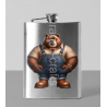 8oz Hip Flask - Dungerees -(35)
