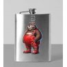8oz Hip Flask - Dungerees -(36)
