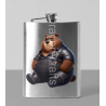 8oz Hip Flask - Dungerees -(39)