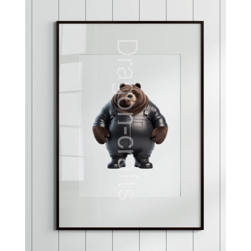 Print of design option to be framed - Dungerees -(5) Print of design option to be framed - Dungerees -(5)