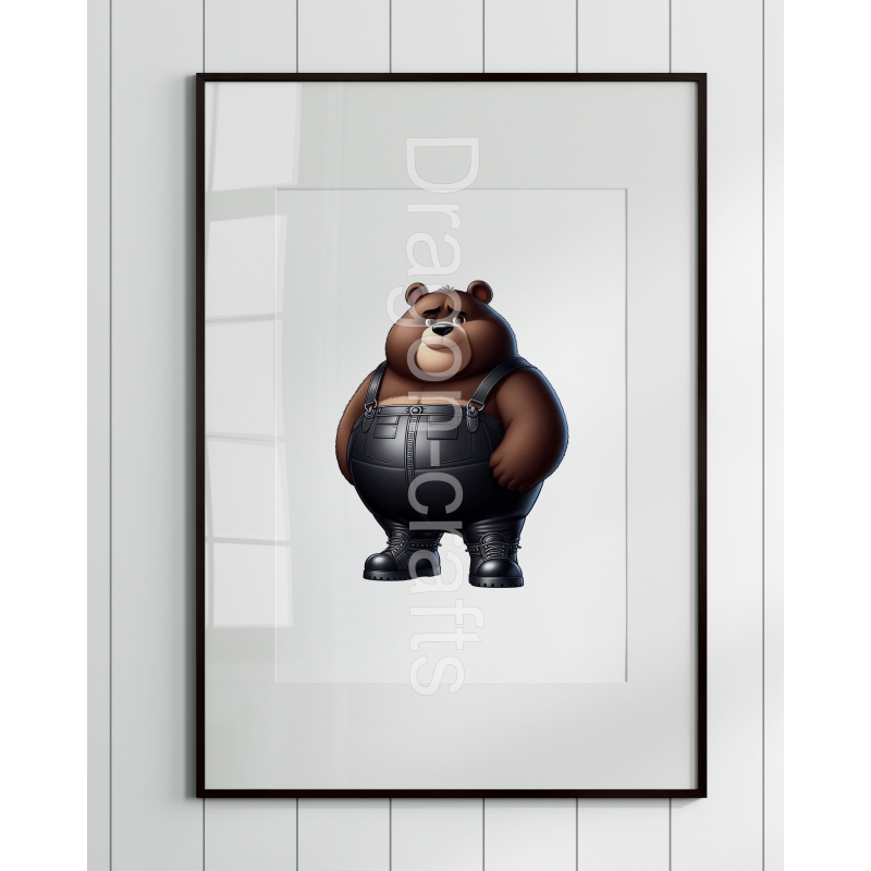 Print of design option to be framed - Dungerees -(14) Print of design option to be framed - Dungerees -(14)