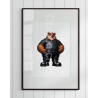 Print of design option to be framed - Dungerees -(24)