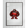 Print of design option to be framed - Dungerees -(32)
