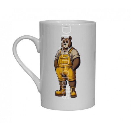 Bone China Mug  - Dungerees -(18)