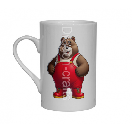 Bone China Mug  - Dungerees -(38)