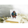 Short Latte Mug - Kilted Bear - 5
