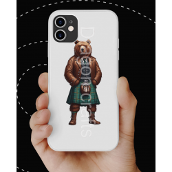 Phone Cover - Kilted Bear - 4