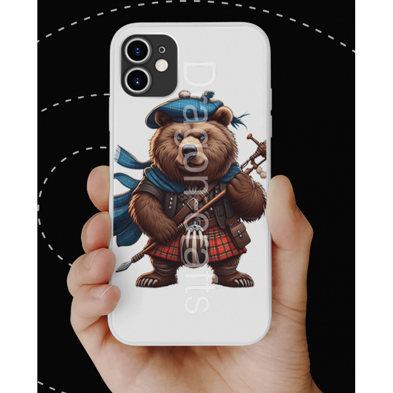 Phone Cover - Kilted Bear - 11 Phone Cover - Kilted Bear - 11