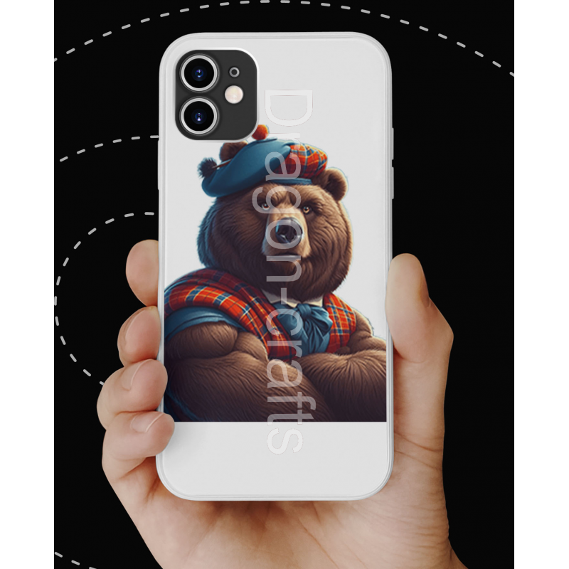Phone Cover - Kilted Bear - 14 Phone Cover - Kilted Bear - 14