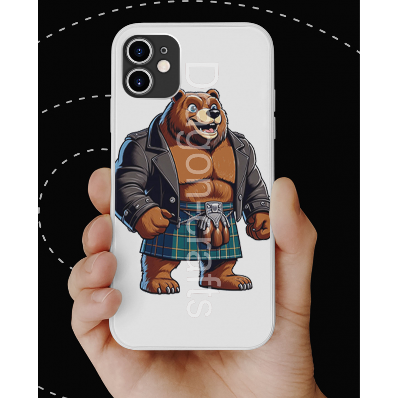 Phone Cover - Kilted Bear - 16
