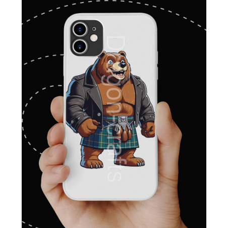 Phone Cover - Kilted Bear - 16