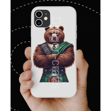 Phone Cover - Kilted Bear - 18