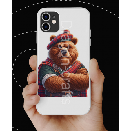Phone Cover - Kilted Bear - 20