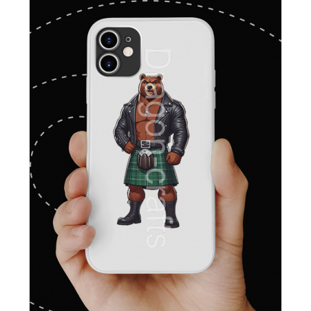 Phone Cover - Kilted Bear - 22