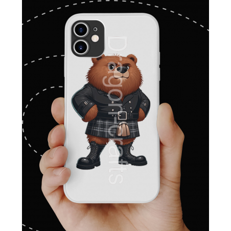 Phone Cover - Kilted Bear - 26