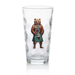 Highball Glass - Kilted Bear - 4