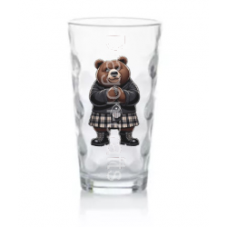 Highball Glass - Kilted Bear - 6