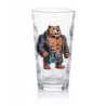 Highball Glass - Kilted Bear - 16