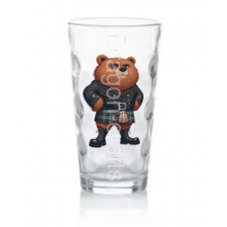 Highball Glass - Kilted Bear - 26