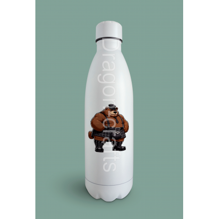 Insulated Bottle  - Kilted Bear - 8