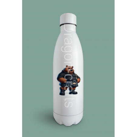 Insulated Bottle  - Kilted Bear - 9