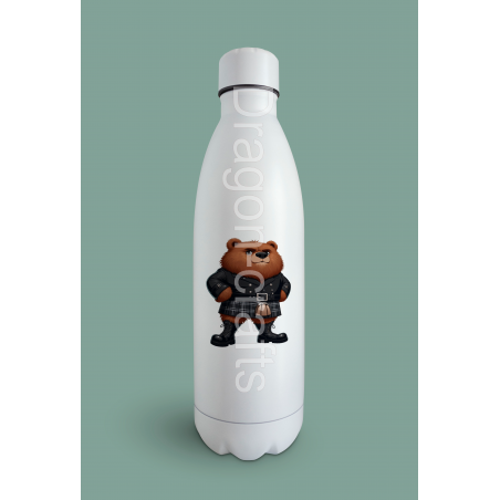 Insulated Bottle  - Kilted Bear - 26