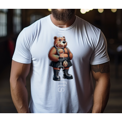 Regular Size T-Shirt  - Kilted Bear - 7