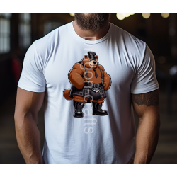 Regular Size T-Shirt  - Kilted Bear - 8