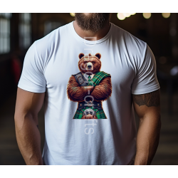 Regular Size T-Shirt  - Kilted Bear - 18