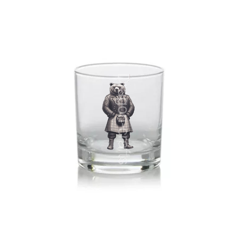 Mixer Tumbler - Kilted Bear - 3