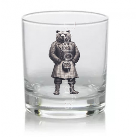 Mixer Tumbler - Kilted Bear - 3