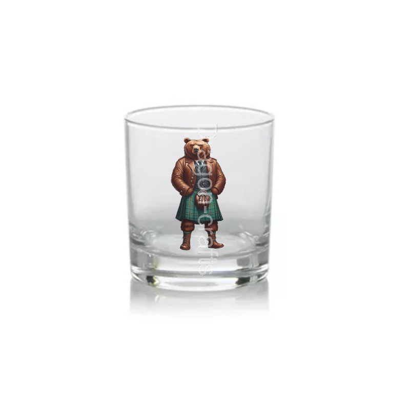 Mixer Tumbler - Kilted Bear - 4