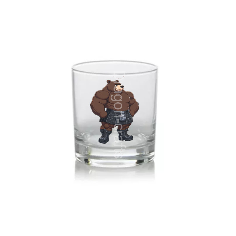 Mixer Tumbler - Kilted Bear - 15