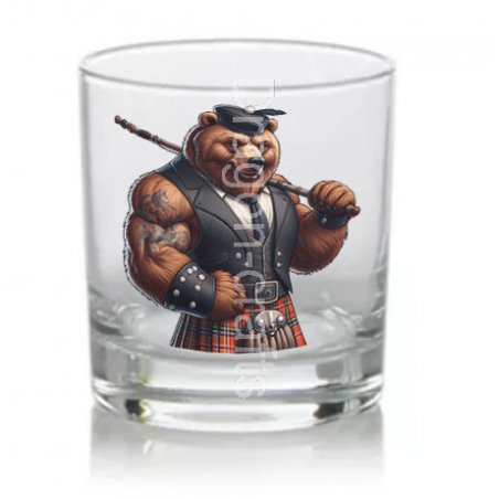 Mixer Tumbler - Kilted Bear - 24