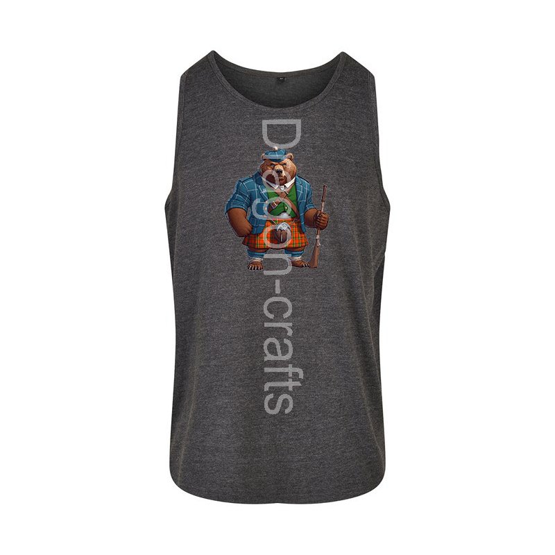 Tank Top - Kilted Bear - 5