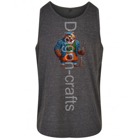 Tank Top - Kilted Bear - 5
